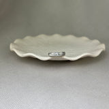 9ct White Gold Scroll Design Hand Engraved Wedding Ring
