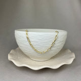 9ct Yellow Gold Long Chain Link Bracelet
