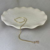 9ct Yellow Gold Venetian 1.5 Ankle Chain