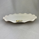 18ct Yellow Gold Diamond Scallop Set Band Ring 0.50ct