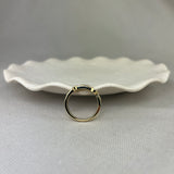 18ct Yellow Gold Statement Diamond Luxe Double Band Ring 0.55ct