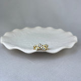 18ct Yellow Gold Statement Diamond Double Band Ring 0.56ct