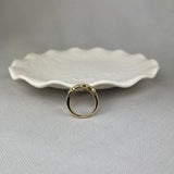 18ct Yellow Gold Statement Diamond Double Band Ring 0.56ct