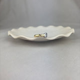 18ct Yellow Gold Diamond Radiant Cut Solitaire Ring with Scatter Set Shoulders 0.76ct