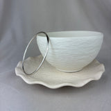 Sterling Silver Round Profile Round Bangle