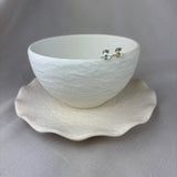 9ct Yellow Gold Aquamarine Claw Set Stud Earrings