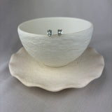 9ct Yellow Gold Aquamarine Claw Set Stud Earrings