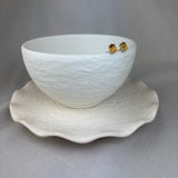 9ct Yellow Gold Citrine Claw Set Stud Earrings