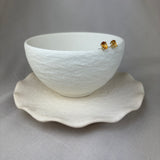 9ct Yellow Gold Citrine Claw Set Stud Earrings