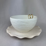 18ct Yellow Gold Diamond Pear and Round Hoop Earrings 0.40ct