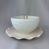 18ct Yellow Gold Diamond Pear and Round Hoop Earrings 0.40ct