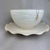 9ct Yellow Gold Opal Diamond Twist Top Pendant