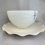 9ct White Gold Diamond Tapered Cross Pendant