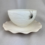 Sterling Silver Tiny Turtle Enamel CZ Pendant