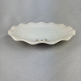 9ct Yellow and White Gold Diamond Wishbone Band Ring 0.30ct