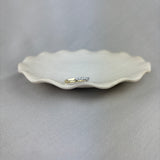 9ct Yellow and White Gold Diamond Wishbone Band Ring 0.30ct