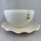 9ct Yellow Gold Citrine Oval Bezel Set Pendant