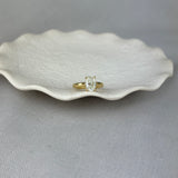 18ct Yellow Gold Diamond Solitaire Elongated Cushion Shape Ring 2.00ct