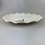 18ct Yellow Gold Diamond Radiant Cognac Pear Shape White Trilogy Ring 1.00ct