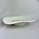 9ct Yellow Gold Diamond Princess Cut Open Bangle 0.30ct