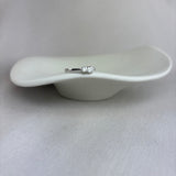 9ct White Gold Diamond Round Brilliant Cut Trilogy Ring 0.77ct