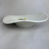 18ct Gold Yellow Diamond Round Brilliant Cut Scatter Shoulder Ring 0.31ct