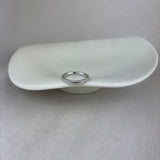 Platinum Milgrain Edge Wedding Ring 3mm