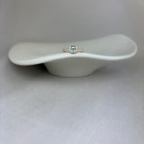 9ct Yellow Gold Aquamarine Diamond Octagonal Solitaire Ring
