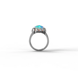 Stolen Girlfriends Club Claw Ring Bello Opal