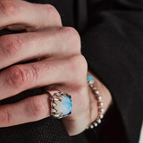 Stolen Girlfriends Club Claw Ring Bello Opal