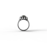 Stolen Girlfriends Club Claw Ring Onyx