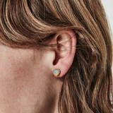 Stolen Girlfriends Club Love Claw Stud Earrings Bello Opal Gold Plated