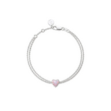 Stolen Girlfriends Club Love Claw Bracelet Pink Bello Opal