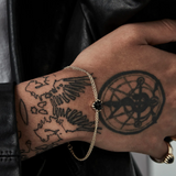 Stolen Girlfriends Club Love Claw Bracelet Onyx Gold Plated