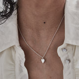 Stolen Girlfriends Club Heart Is Full Mini Necklace