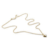 Stolen Girlfriends Club Full Heart Mini Necklace Gold Plated