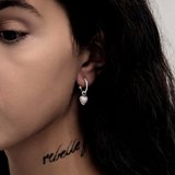 Stolen Girlfriends Club Love Claw Anchor Earrings Pink Bello Opal