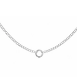 Stolen Girlfriends Club Curb Core Halo Necklace