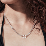 Stolen Girlfriends Club Curb Core Halo Necklace