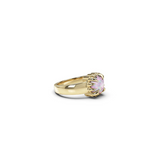 Stolen Girlfriends Club Baby Claw Ring Pink Bello Opal Gold Plated