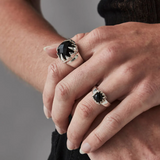 Stolen Girlfriends Club Claw Ring Onyx