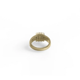 Stolen Girlfriends Club Baby Claw Ring Rose Quartz Gold Plated