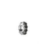 Stolen Girlfriends Club Halo Cluster Single Huggie Earring Onyx