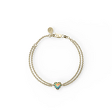 Stolen Girlfriends Club Love Claw Bracelet Bello Opal Gold Plated