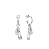 Stolen Girlfriends Club Razor Pin Hoop Earrings