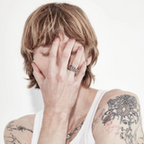 Stolen Girlfriends Club Delicate Distortion Wrap Ring