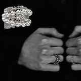 Stolen Girlfriends Club Delicate Distortion Wrap Ring