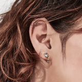 Stolen Girlfriends Club Purity Pin Stud Earrings Gold Plated