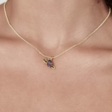 Stolen Girlfriends Club Purity Pin Necklace Gold Plated