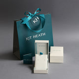 Kit Heath Coast Pebble Pearl Hoop Earrings
